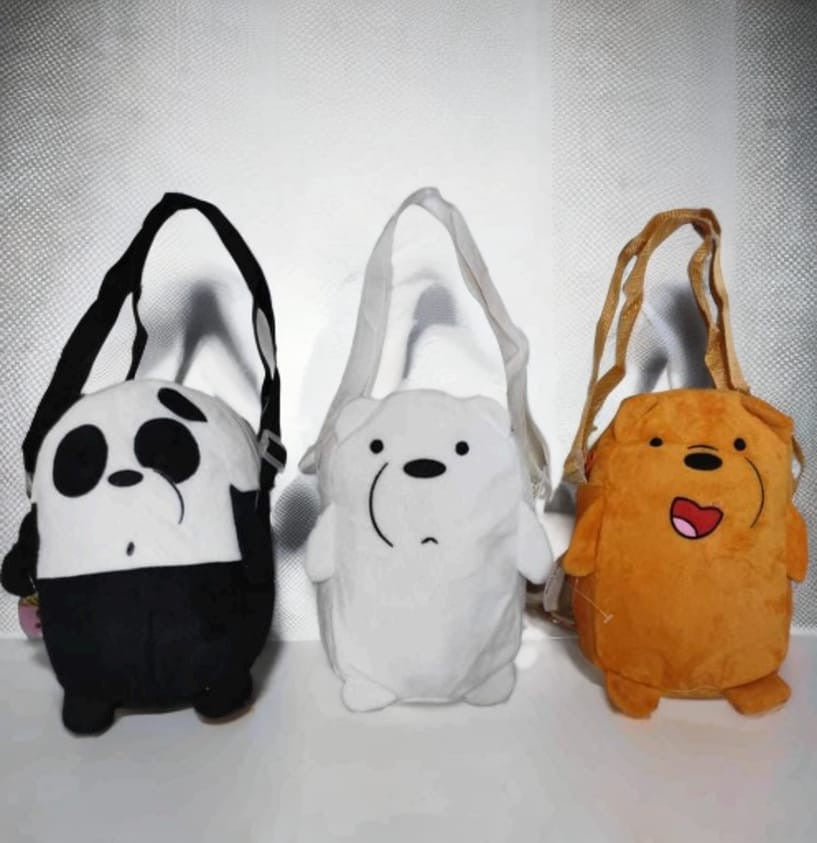 Bear Sling Plushie Bag