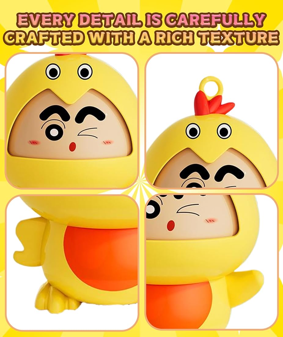 Mood Changing/ Rotating Shinchan with Keychain