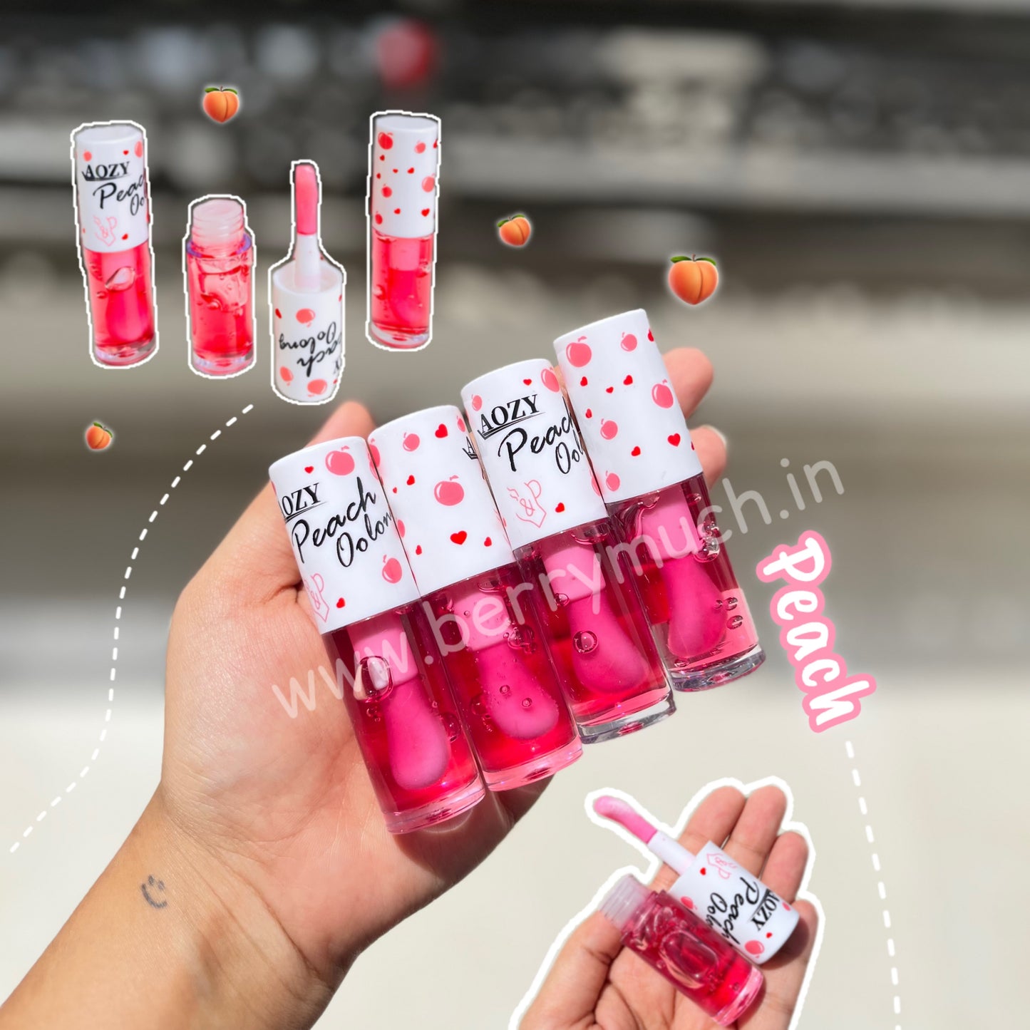 Kawaii Peach Lipgloss