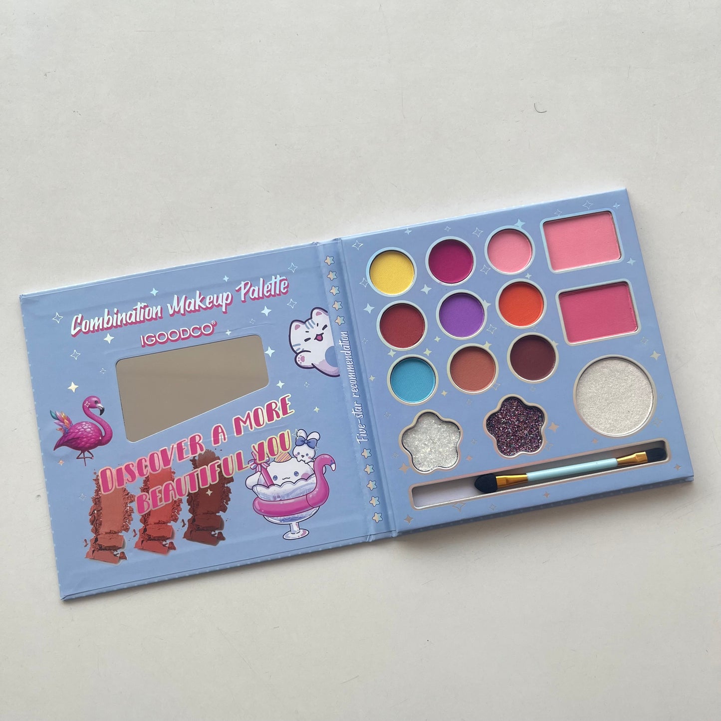 Sanrio Dessert Beauty Makeup Set | Kid's Makeup Book/Combo