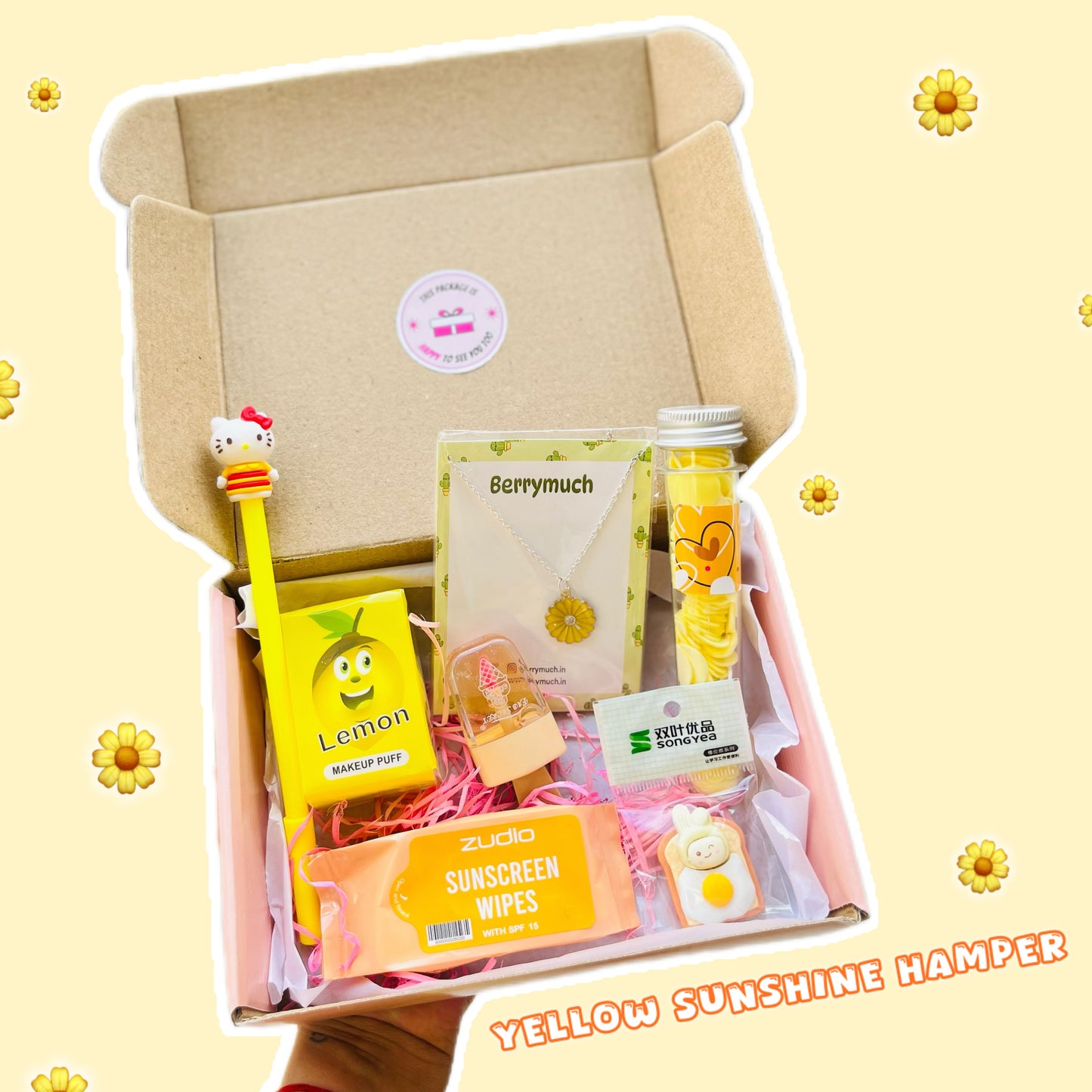 Yellow Sunshine Hamper