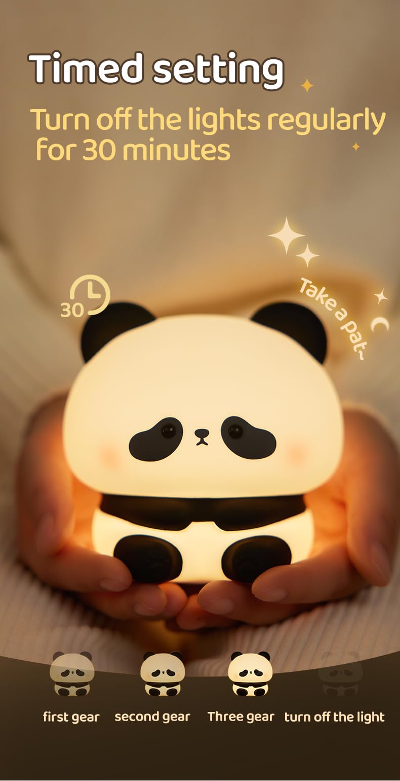 Innocent Panda Silicone Touch Lamp