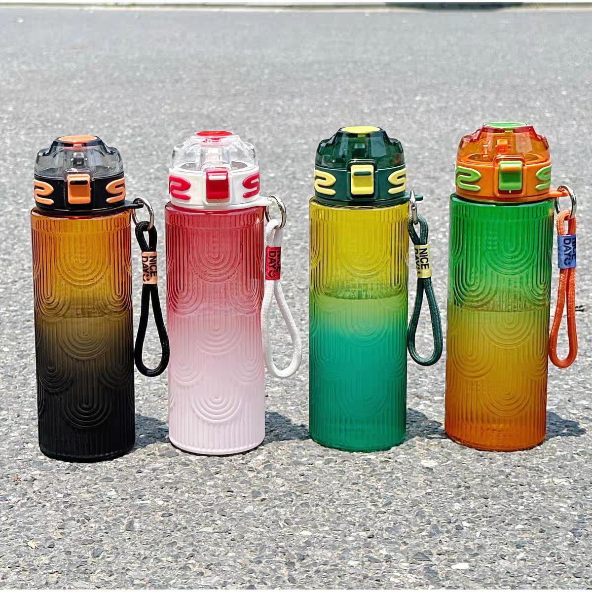 3D Pattern Dual Shade Bottle