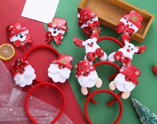 Christmas 3D Santa Hairband