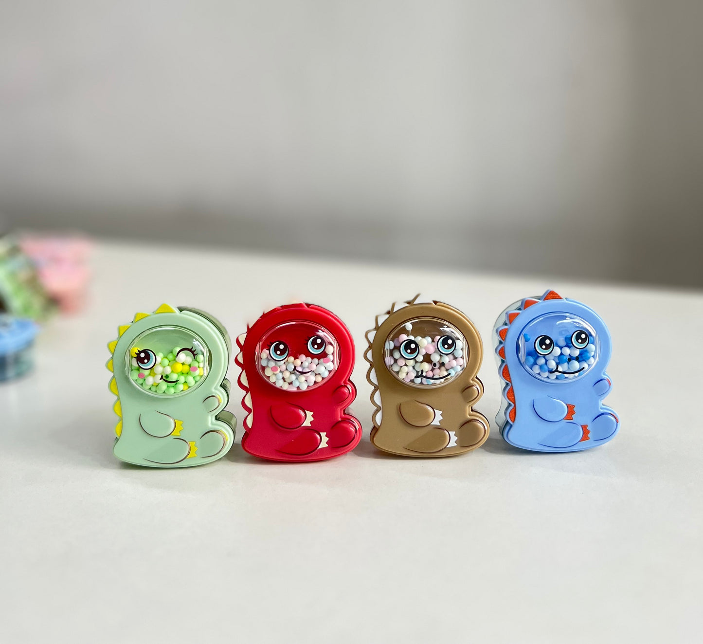 Cute Dino Bubble Sharpener