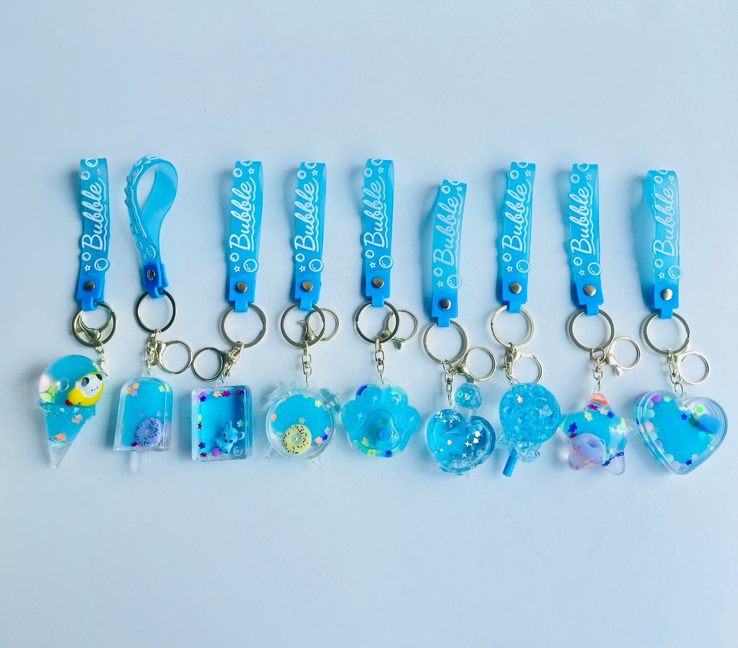 Blue Floating Water Keychain | Buy 1 & Get 1 FREE