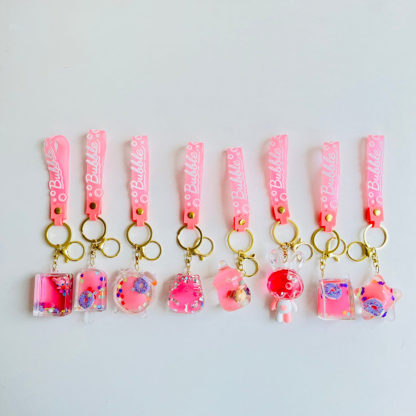 Pink Floating Water keychain | Buy 1 & Get 1 FREE