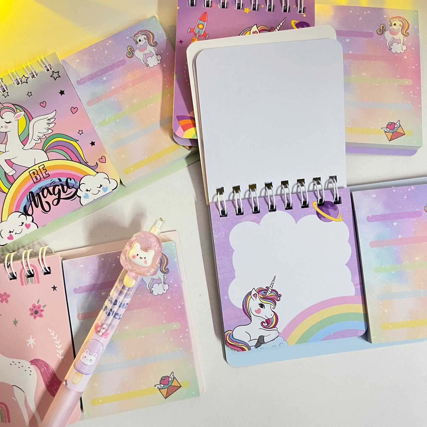 Mini Diary With Sticky Notes Combo
