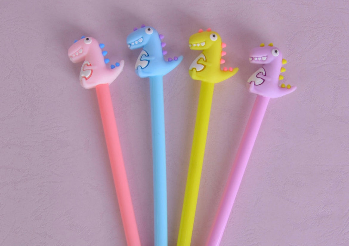 Cute Dino Pens (Set of Pcs)