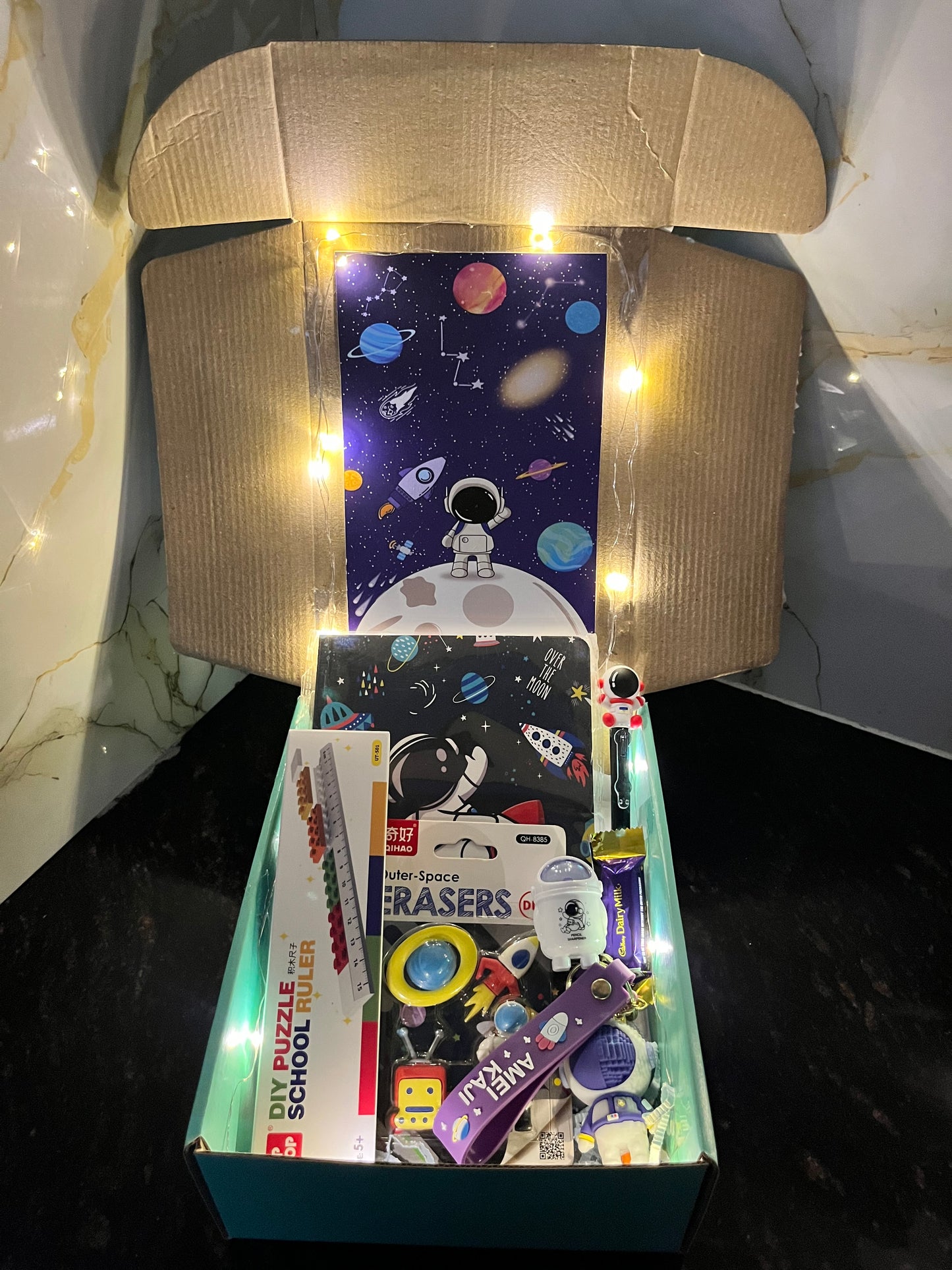 LED Space Theme Box