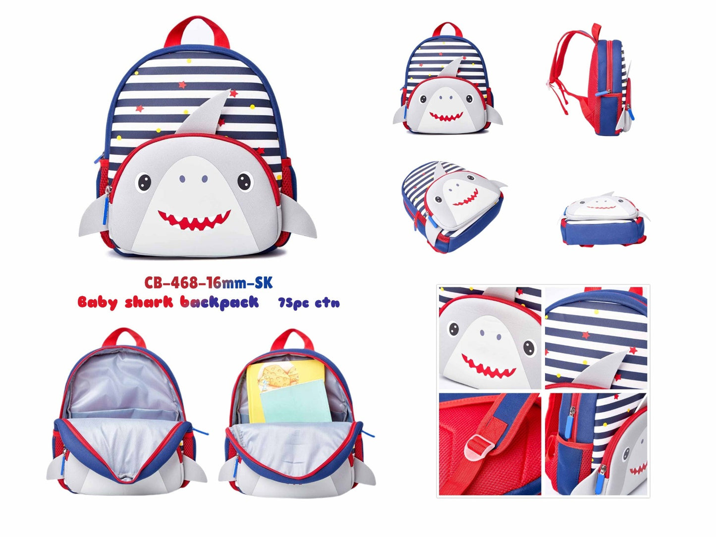 Animal Striped Kid's Bagpack