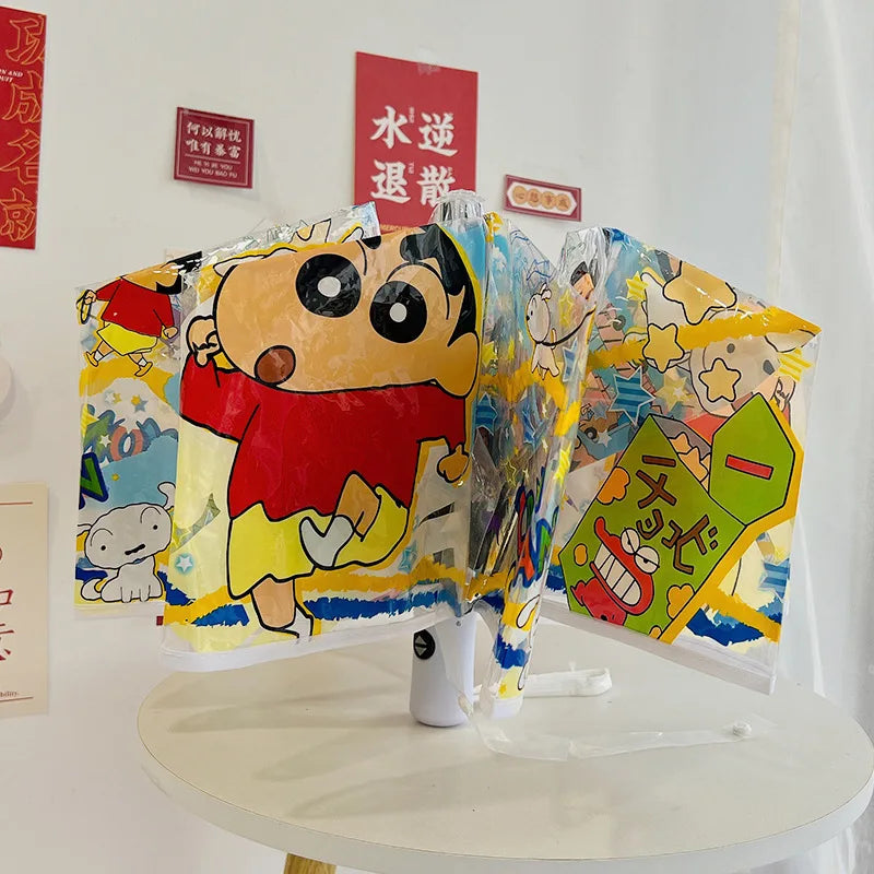 Shinchan Automatic Transparent Umbrella