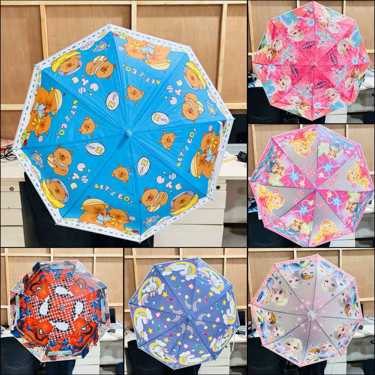 Cute Printed Kids Umbrella
