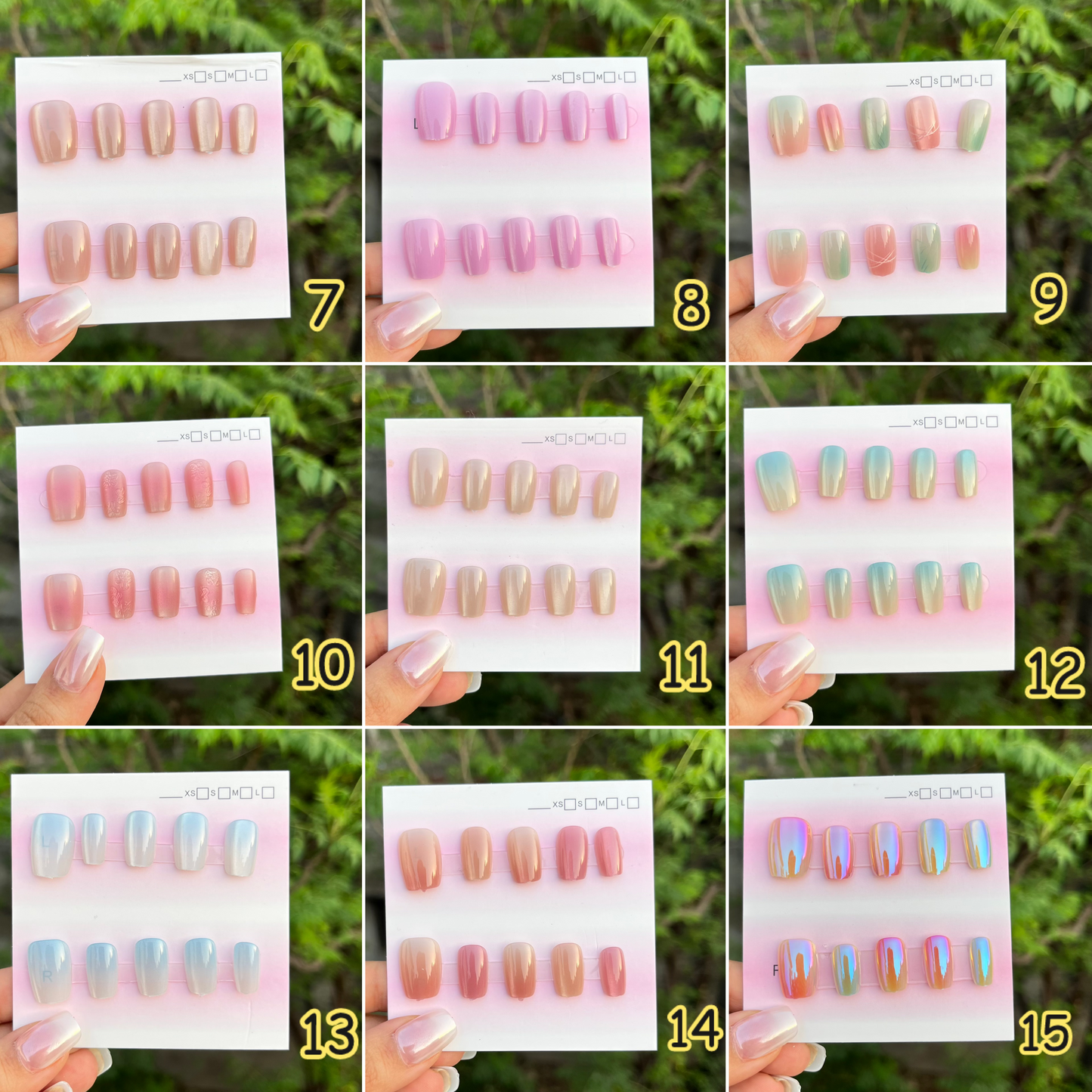 Chrome/Ombre Nail Extensions