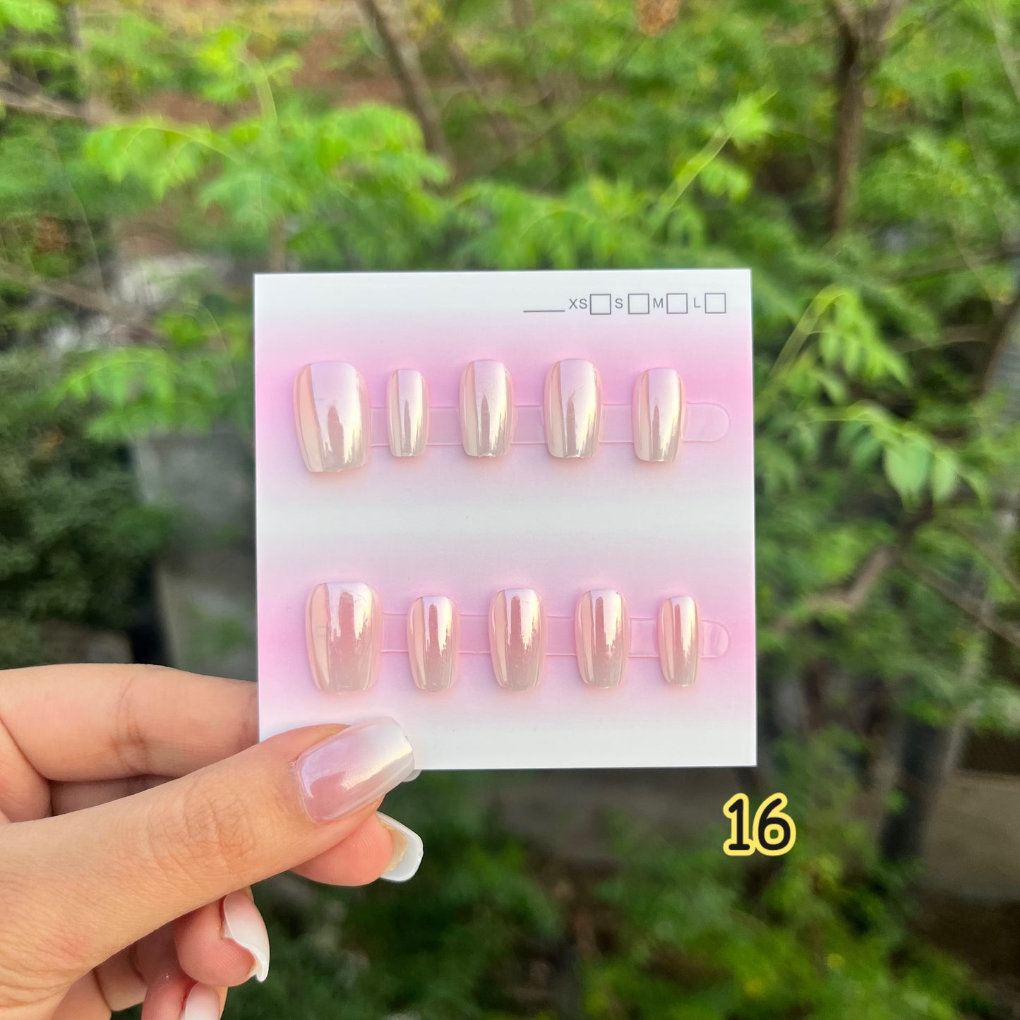 Chrome/Ombre Nail Extensions