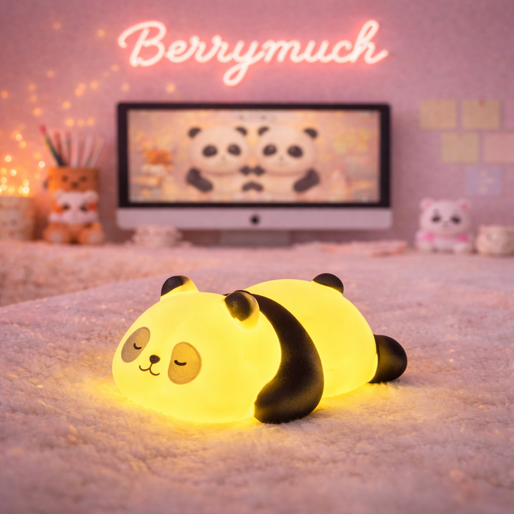 Cute Mini Panda Lamp