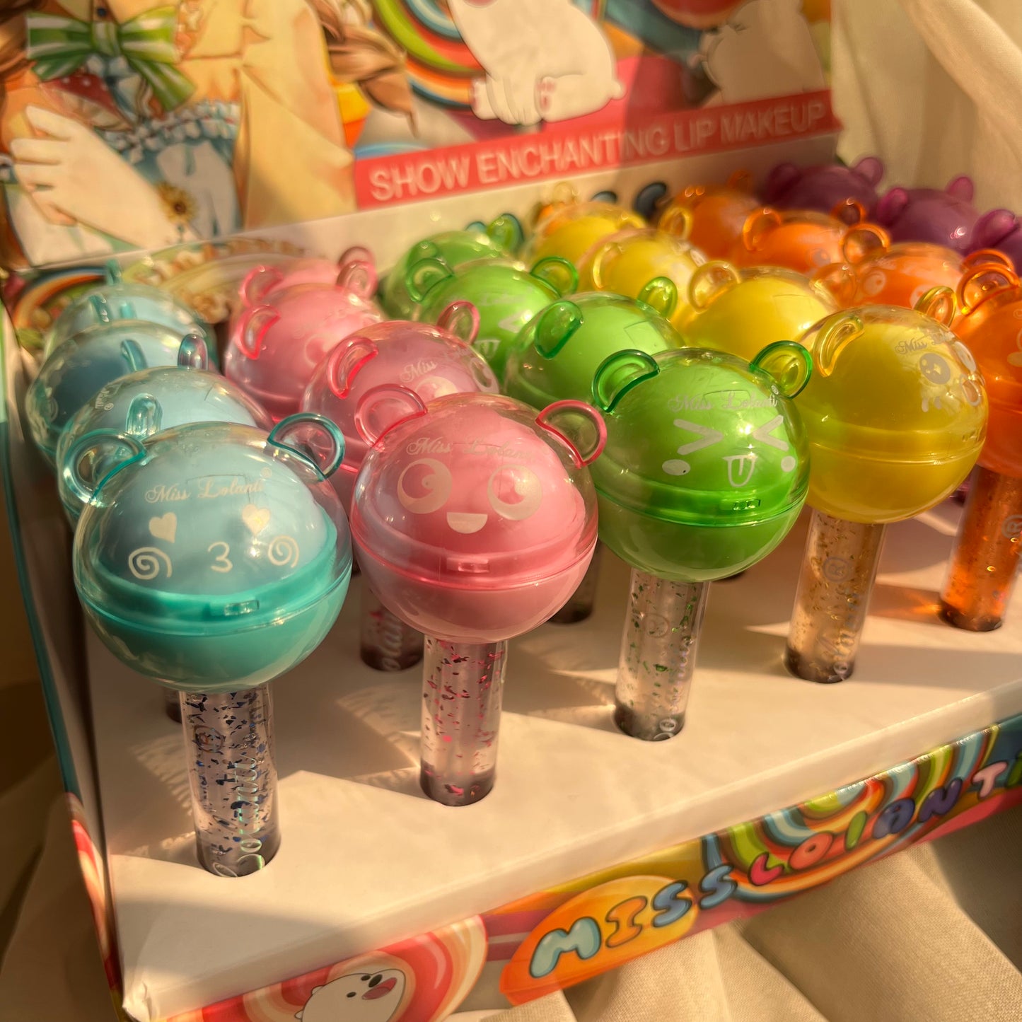2 in 1 Dual Lipbalm/Lollipop Lipgloss