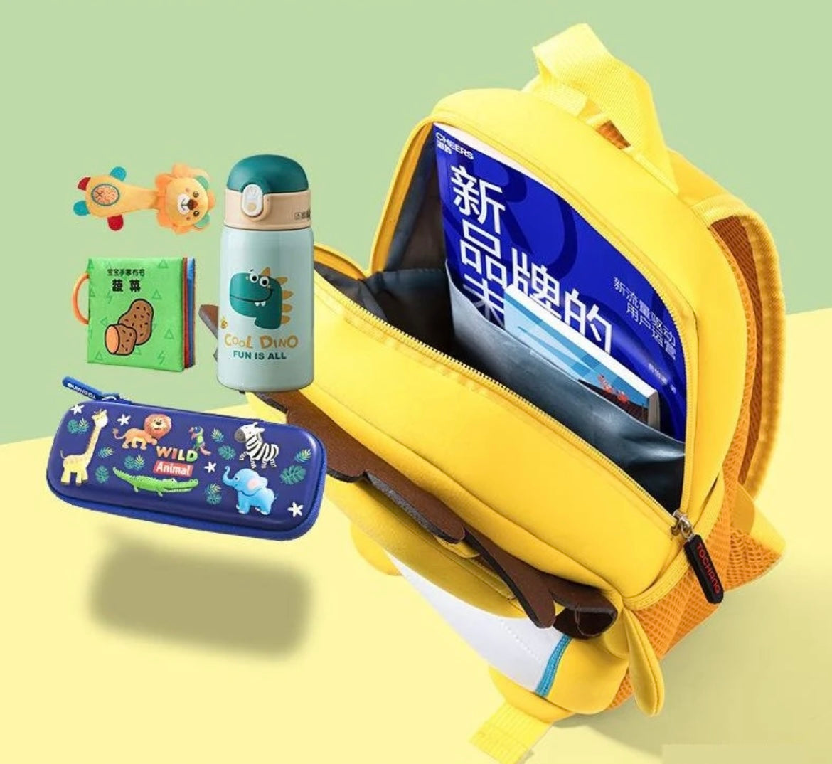 3D Animal Bagpack/Jungle theme Bagpack