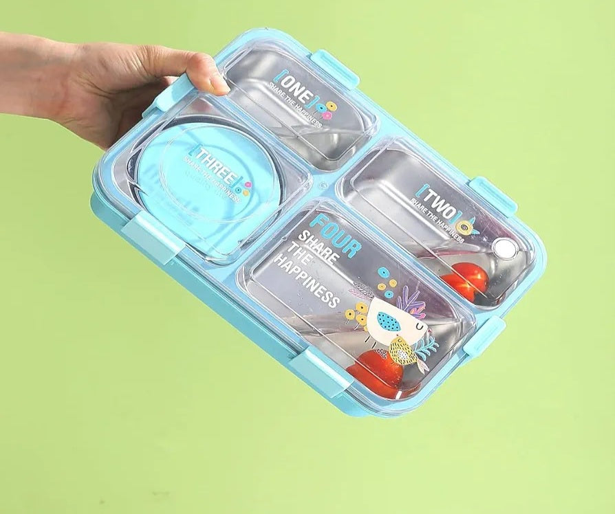 3D Spray Painting Individual Steel Lunch Box