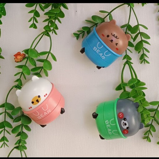 Teddy Bear Pull Back Car Sharpener