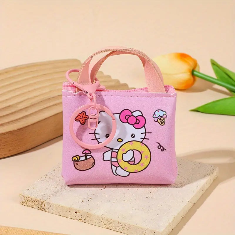 Sanrio Mini Tote Bag Keychain |Multipurpose Pouch