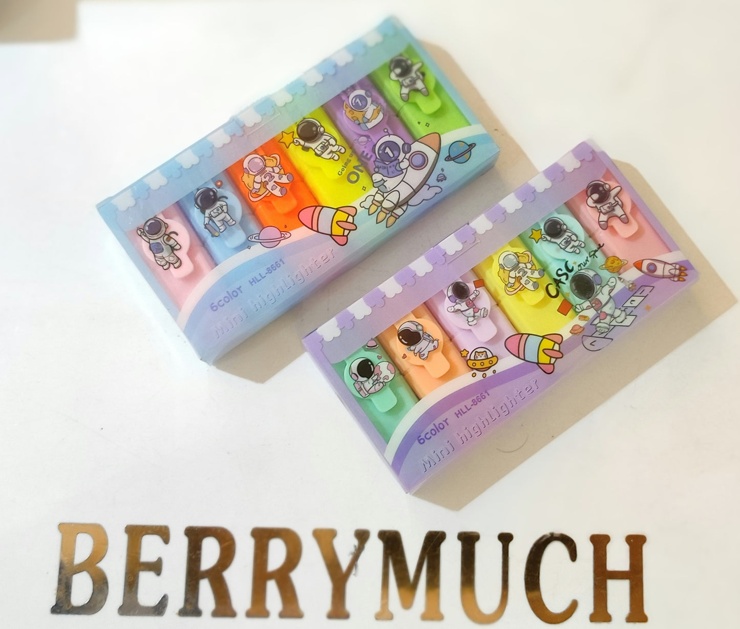 BTS/Space Mini Highlighter (Set Of 6 Pcs)