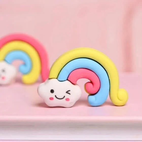 Cute Mini Rainbow Eraser