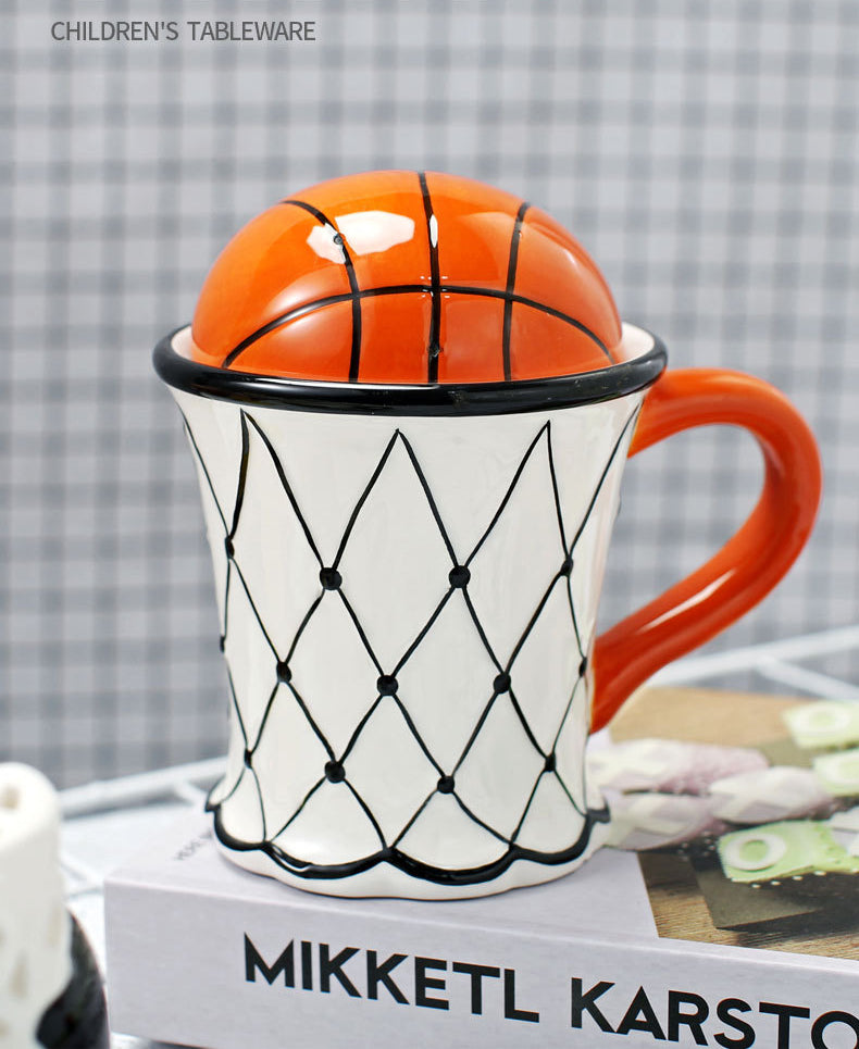 Basketball Goal Ceramic Mug