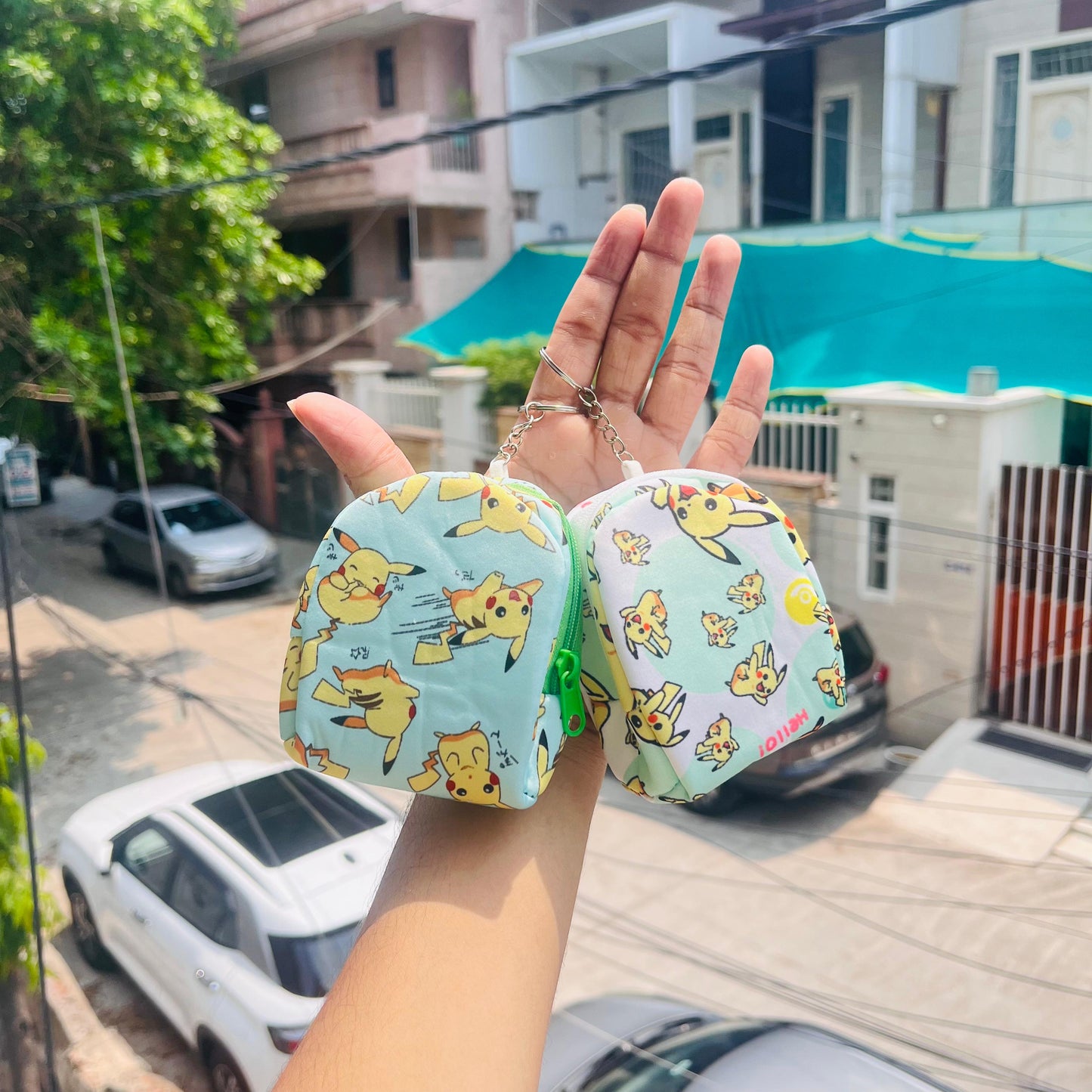 Pokemon Mini Bag Keychain|Multipurpose Pouch