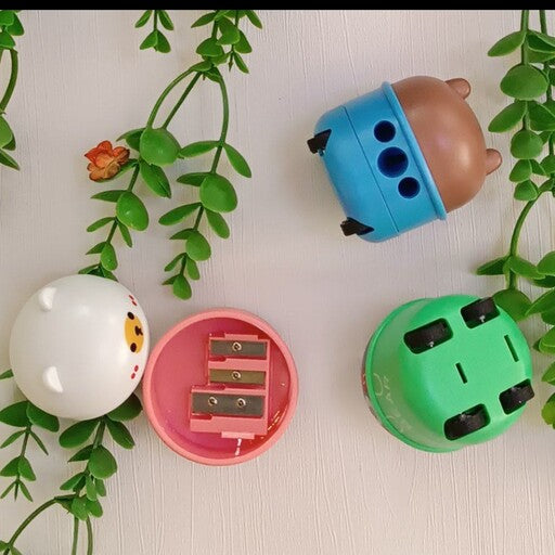 Teddy Bear Pull Back Car Sharpener