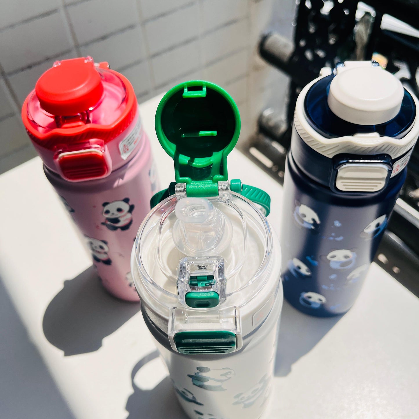 Panda Dual Way Insulated Bottle