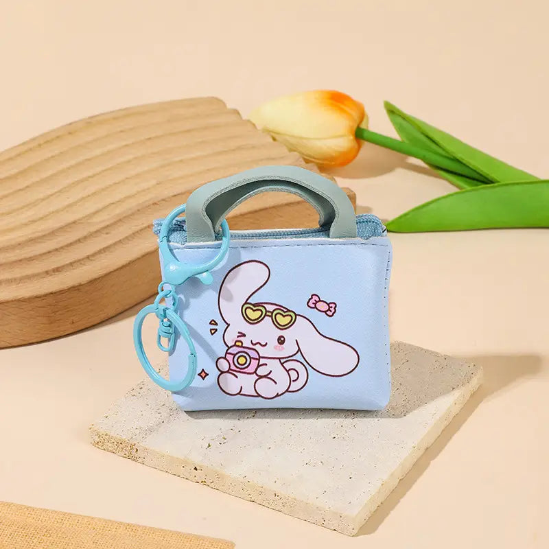 Sanrio Mini Tote Bag Keychain |Multipurpose Pouch