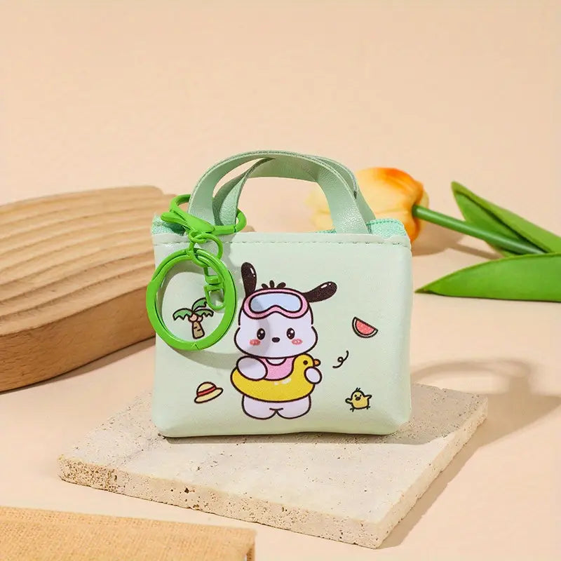 Sanrio Mini Tote Bag Keychain |Multipurpose Pouch