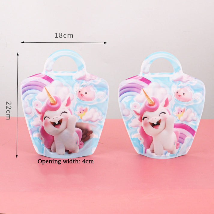Cute Unicorn Zip Lock Bag