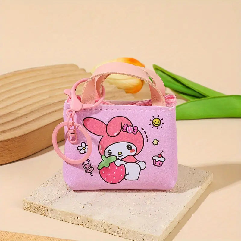 Sanrio Mini Tote Bag Keychain |Multipurpose Pouch