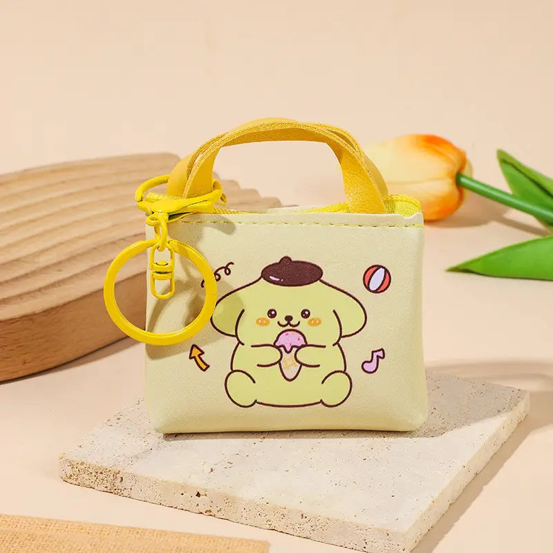 Sanrio Mini Tote Bag Keychain |Multipurpose Pouch