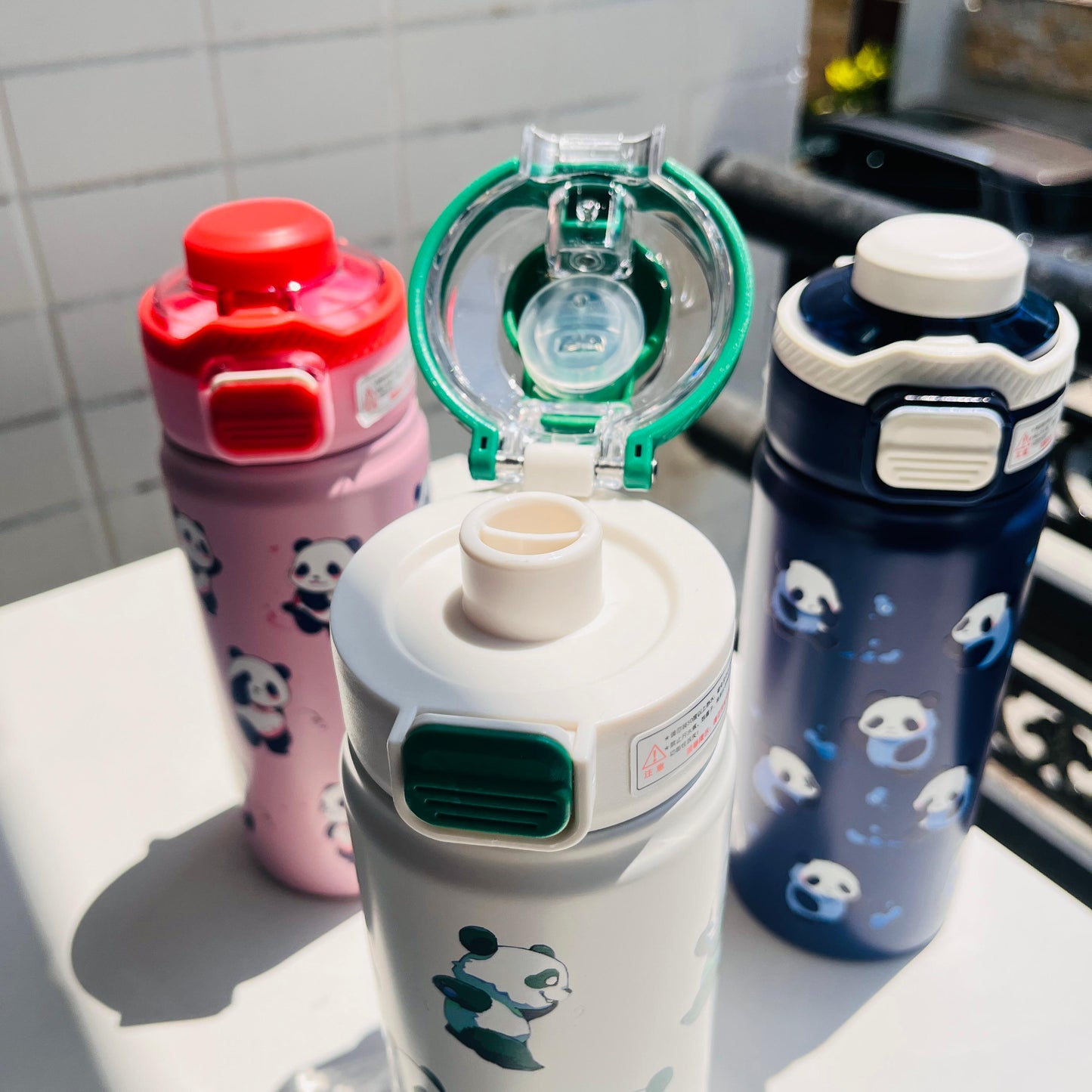 Panda Dual Way Insulated Bottle