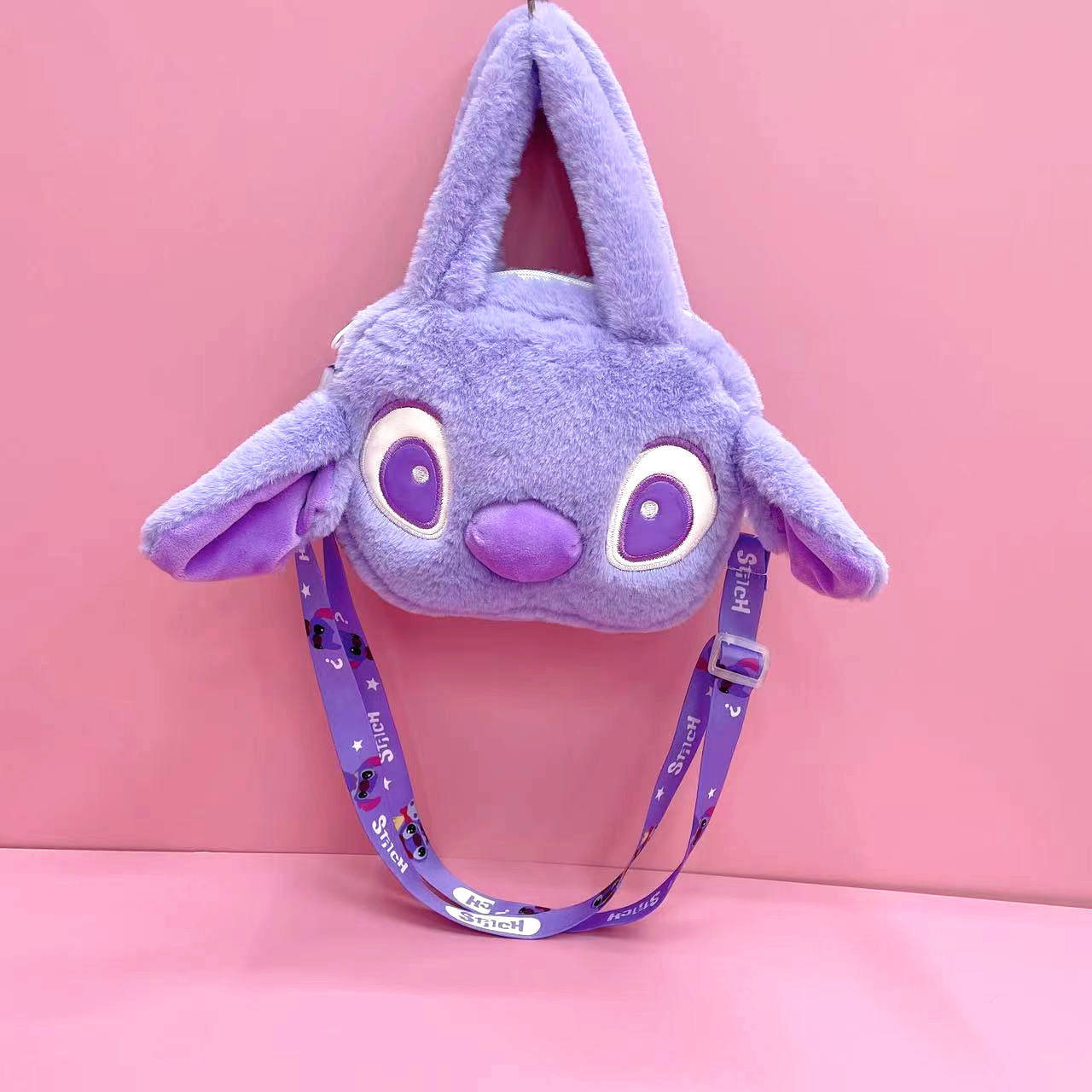 Cute Stitch Plushie Bag with Sling
