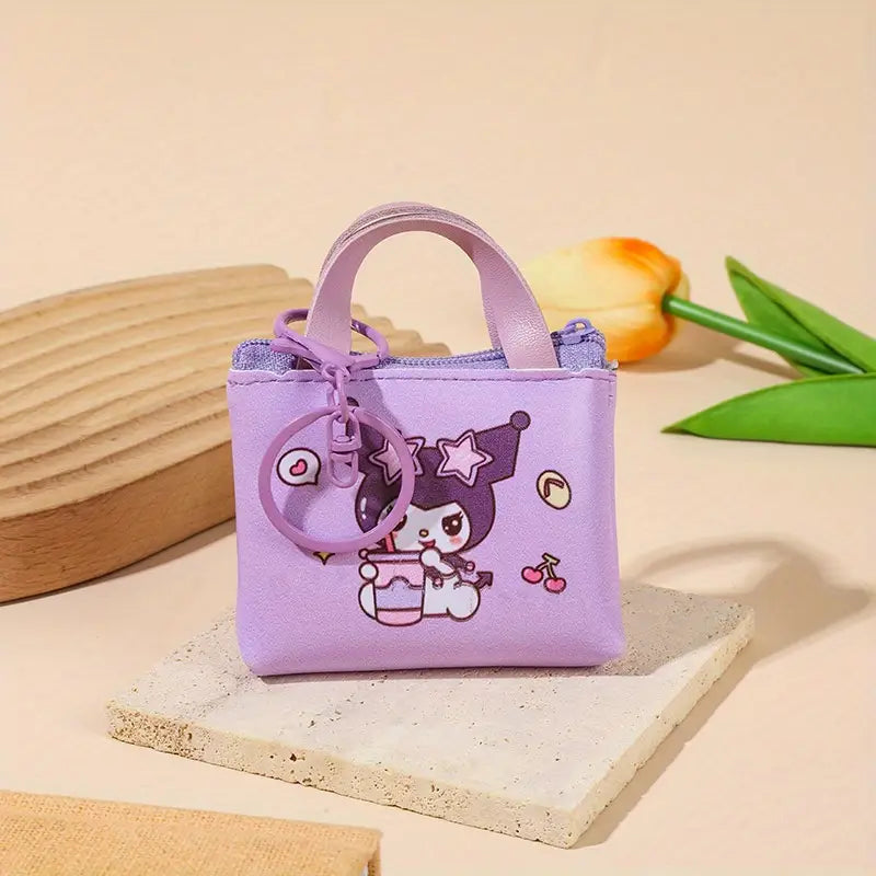 Sanrio Mini Tote Bag Keychain |Multipurpose Pouch