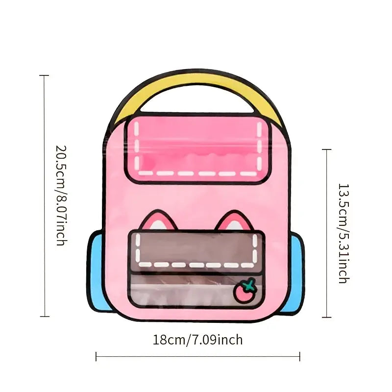 Cute Strawberry Zip Lock Bag