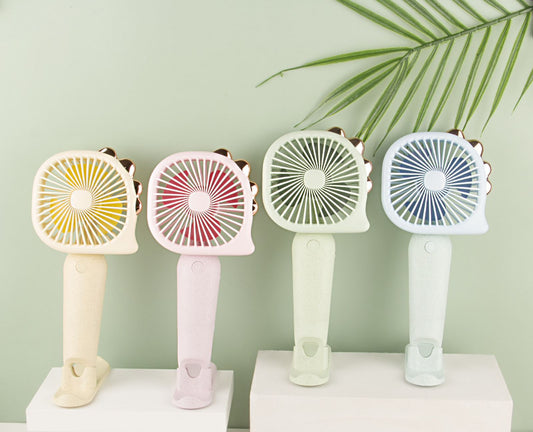 Aesthetic Metal Dino Breeze Big Portable USB Handfan
