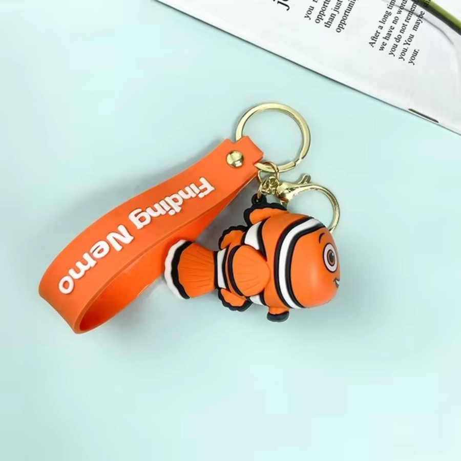 Cute Fish Finding Nemo Premium Keychain