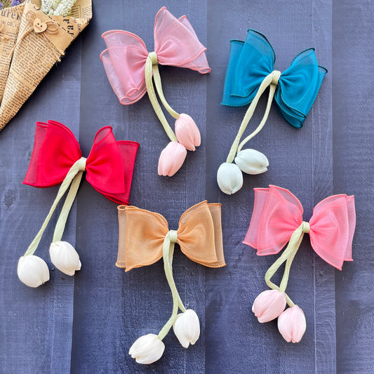Tulip Organza Bows