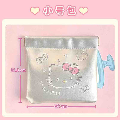 Hello Kitty Metallic Utility Pouch