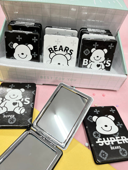 Super Bear Pocket Mirror/Kawaii Mirror