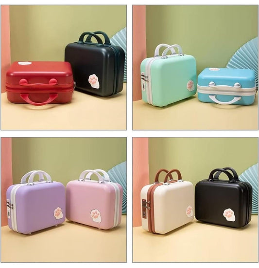 Paw Mini Vanity Bag/Travel Luggage Suitcase