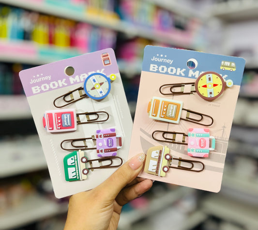 Cute Travel Silicone Bookmarks