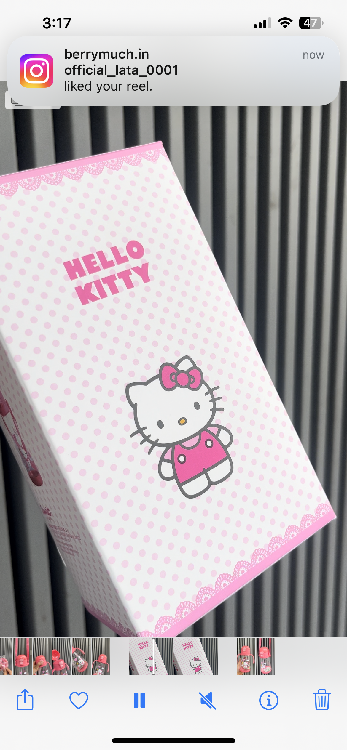 Hello Kitty Sipper Bottle