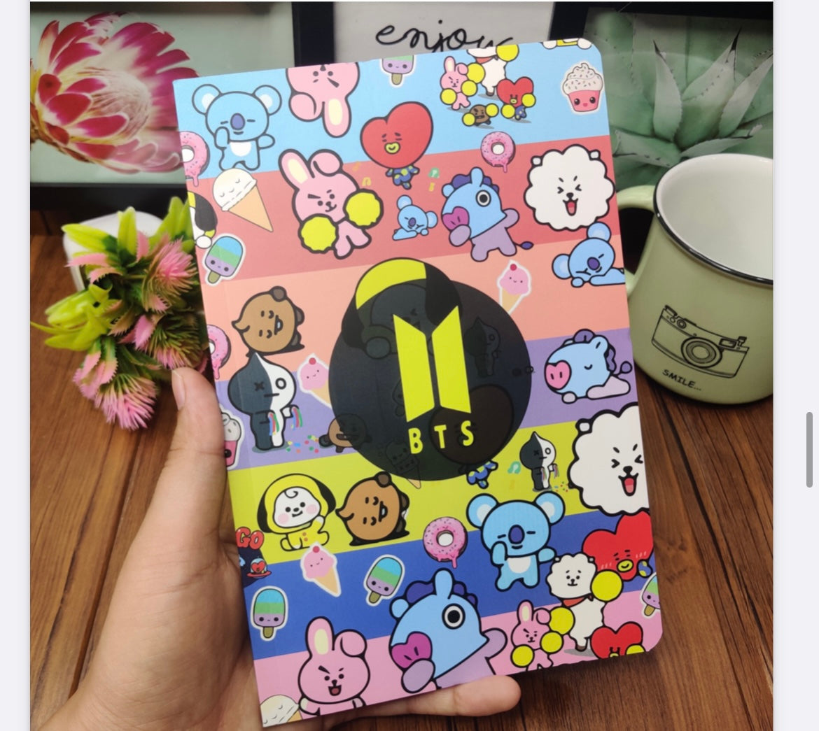 Cute BTS Diary/Notebook