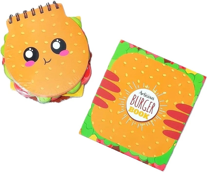 Burger Spiral Diary/Notebook